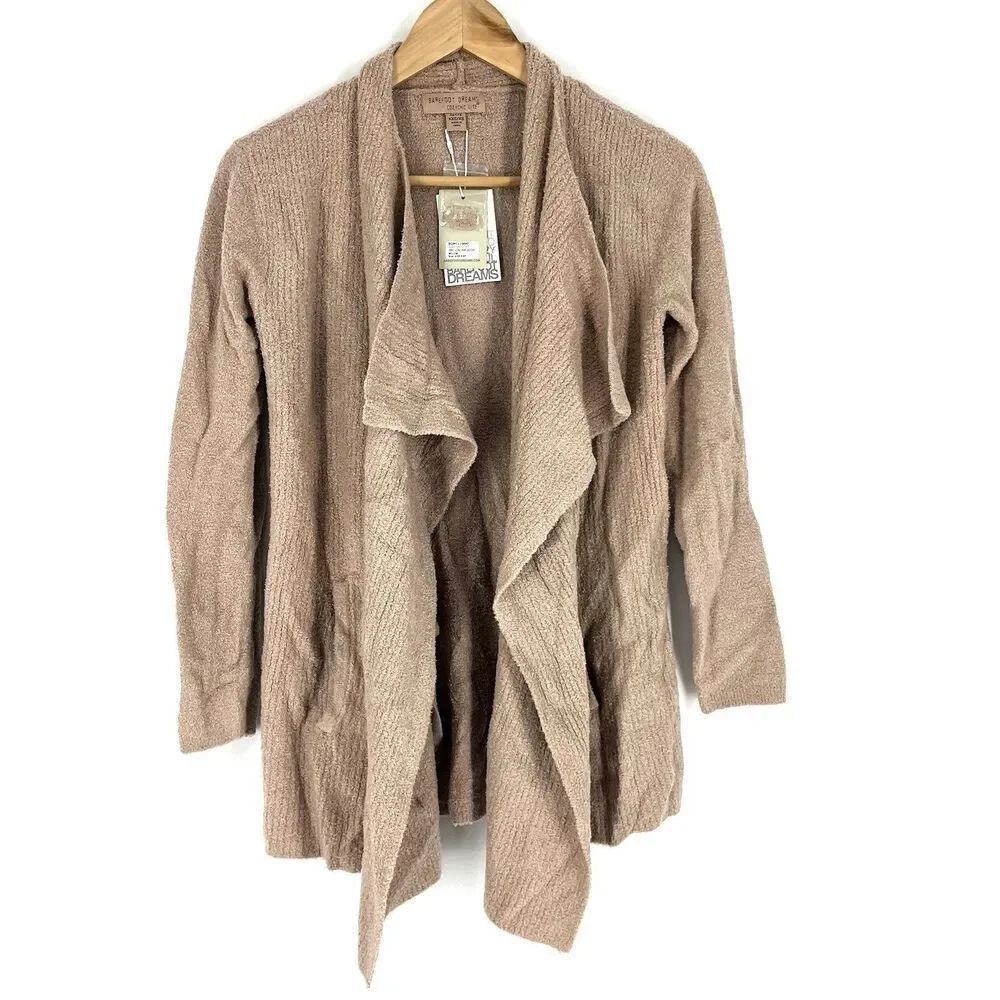Barefoot Dreams Sweater Size XS Petite Willow CozyChic Rib Island Wrap Cardigan